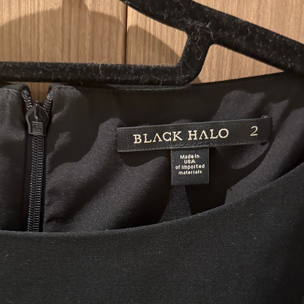 Black Halo Midnight Elegance Dress